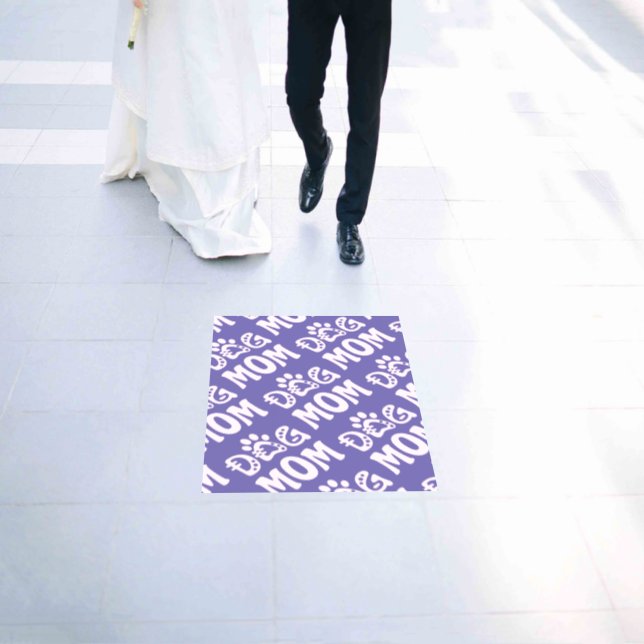 Dog Mom Floor Decals (Wedding)
