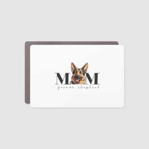 Dog Mom GERMAN SHEPHERD DOG Classic T-Shirt Car Magnet
