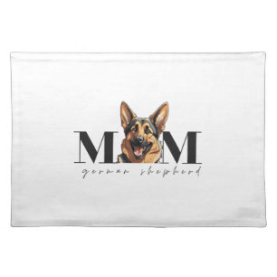 Dog Mom GERMAN SHEPHERD DOG Classic T-Shirt Cloth Placemat