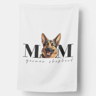 Dog Mom GERMAN SHEPHERD DOG Classic T-Shirt House Flag