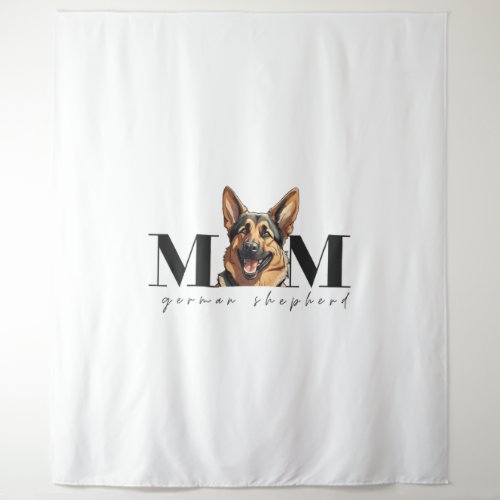 Dog Mom GERMAN SHEPHERD DOG Classic T_Shirt Tapestry