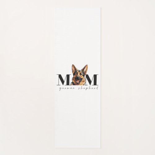Dog Mom GERMAN SHEPHERD DOG Classic T_Shirt Yoga Mat