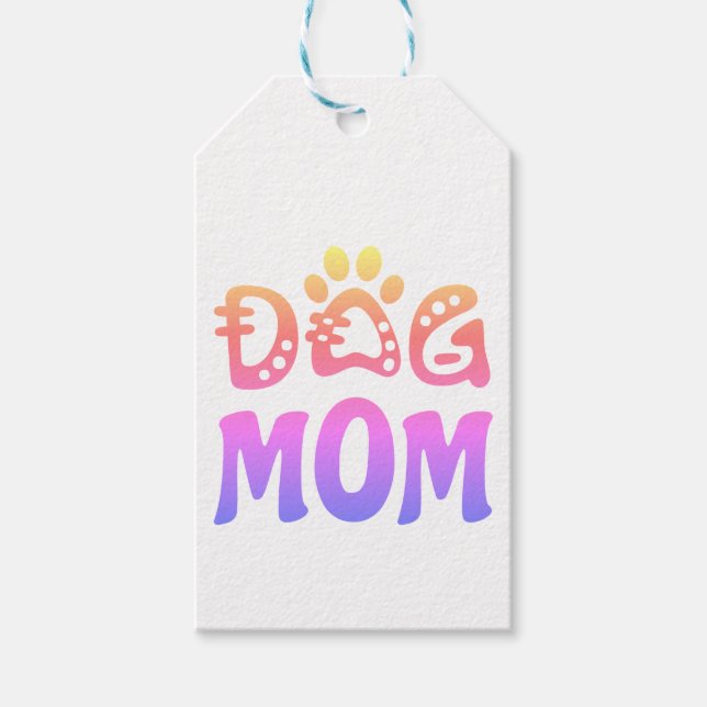 Dog Mom Gift Tags (Front)