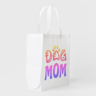 Dog Mom Grocery Bag