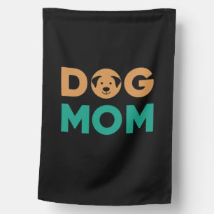 Dog Mom House Flag