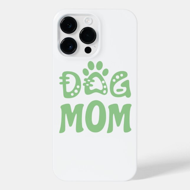 Dog Mom iPhone Case (Back)