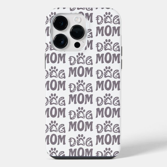 Dog Mom Iphone Case (Back)