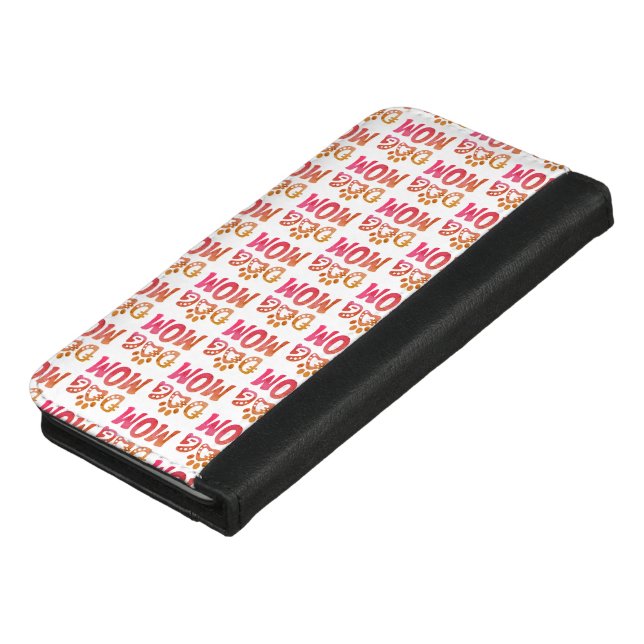 Dog Mom iPhone Wallet Case (Top)