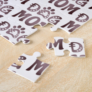 Dog Mom Jigsaw Puzzle