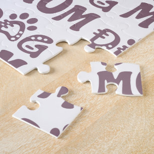 Dog Mom Jigsaw Puzzle