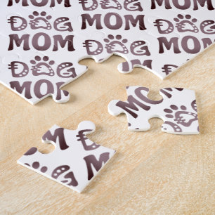 Dog Mom Jigsaw Puzzle