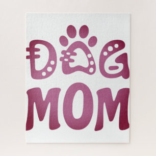 Dog Mom Jigsaw Puzzle