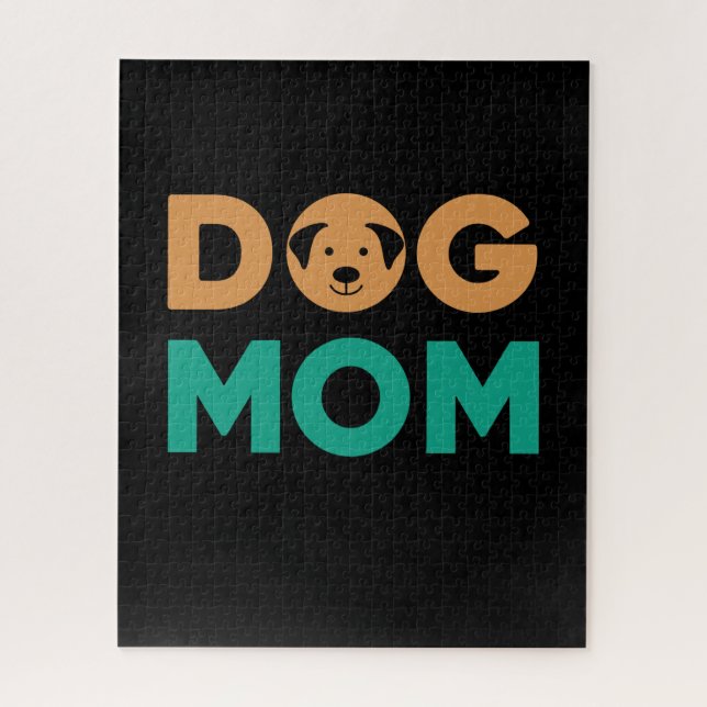 Dog Mom Jigsaw Puzzle (Vertical)