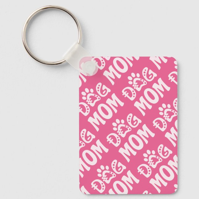 Dog Mom Keychain (Front)