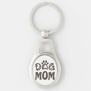 Dog Mom Keychain