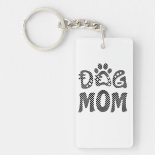Dog Mom Keychain
