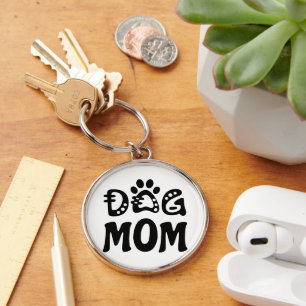 Dog Mom Keychain