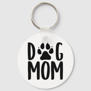 Dog Mom Keychain
