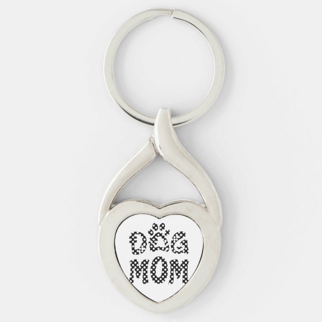 Dog Mom Keychain (Front)
