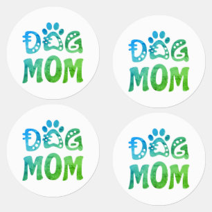 Dog Mom Labels