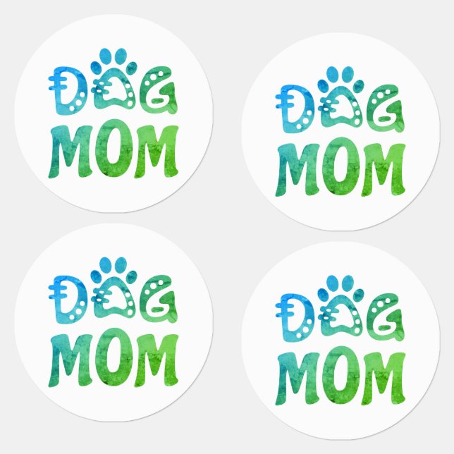 Dog Mom Labels (Group)