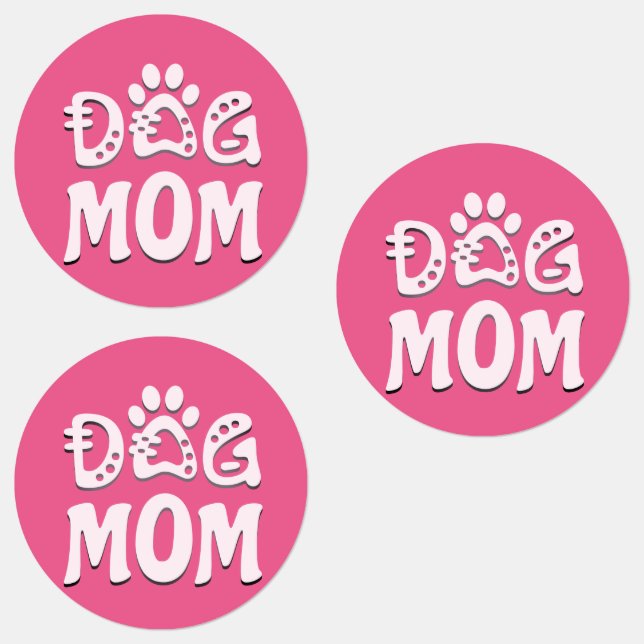 Dog Mom Labels (Group)