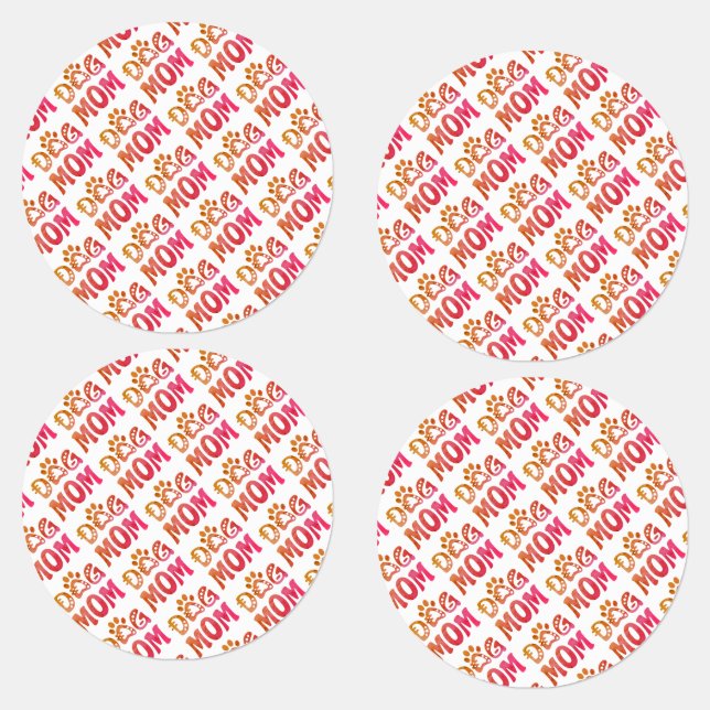 Dog Mom Labels (Group)