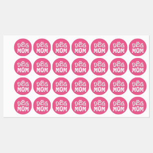 Dog Mom Labels