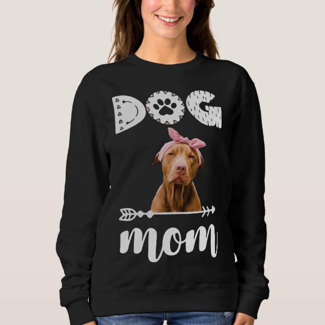Dog Mom Labrador Retriever Mom Sweatshirt (Front)