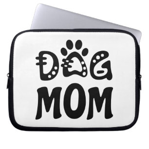 Dog Mom Laptop Sleeve