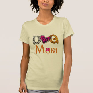 Dog Mom Leopard Print/Trending Dog Lover Gift T-Shirt
