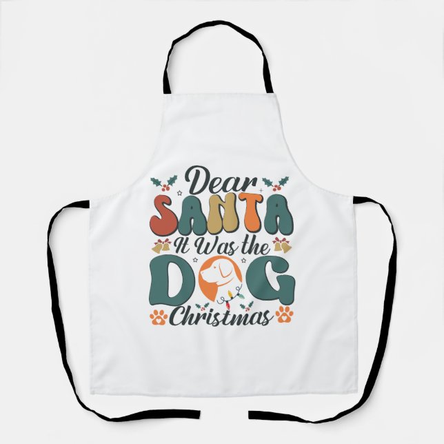 Dog Mom Life Apron (Front)