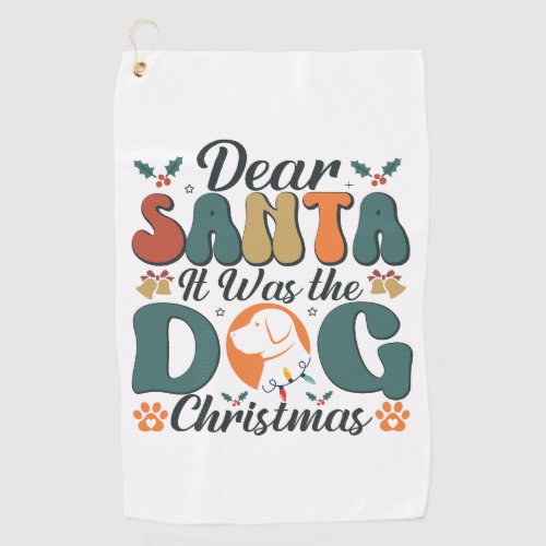 Dog Mom Life Golf Towel