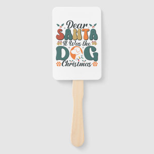 Dog Mom Life Hand Fan