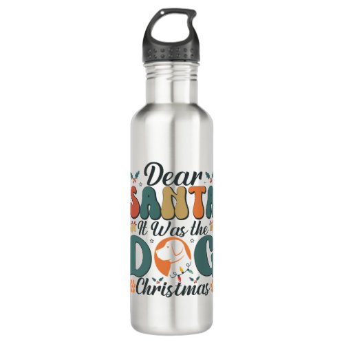 Dog Mom Life Stainless Steel Water Bottle