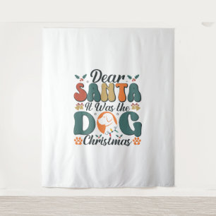 Dog Mom Life Tapestry