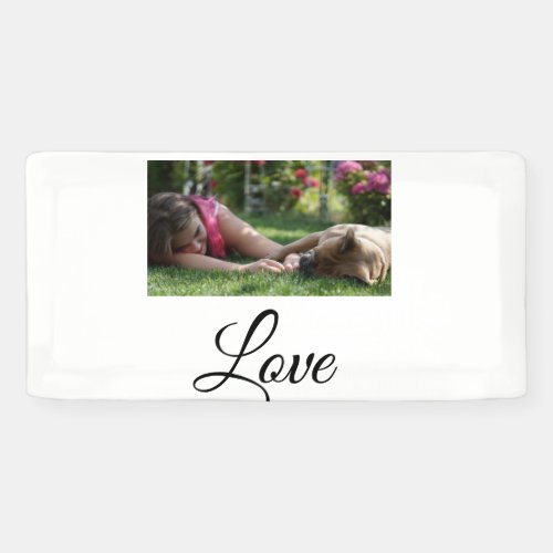 Dog mom love add name text pet name lovers banner