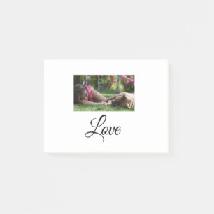 Dog mom love add name text pet name lovers post-it notes