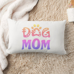 Dog Mom Lumbar Pillow