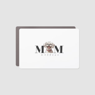 Dog Mom MALTESE Classic T-Shirt Car Magnet