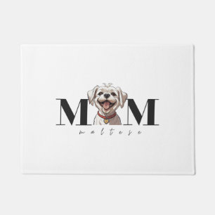 Dog Mom MALTESE Classic T-Shirt Doormat