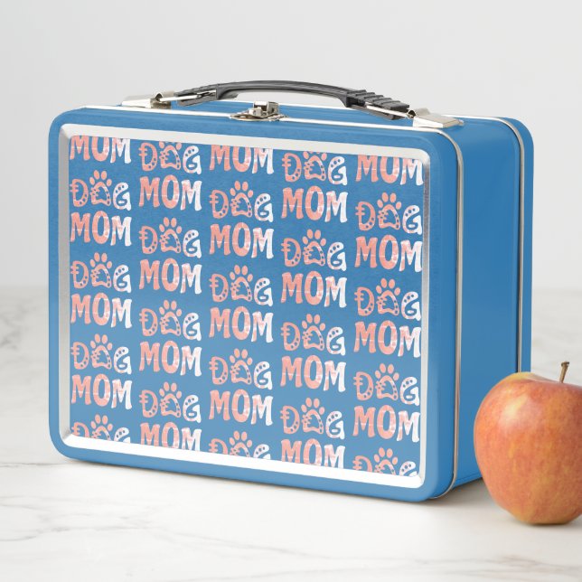 Dog Mom Metal Lunch Box (In Situ)