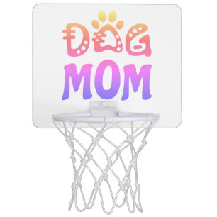 Dog Mom Mini Basketball Hoop