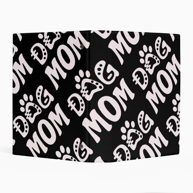 Dog Mom Mini Binder (Background)