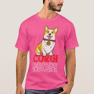 Dog Mom Mother's Day Corgi Mom Graphic T-Shirt