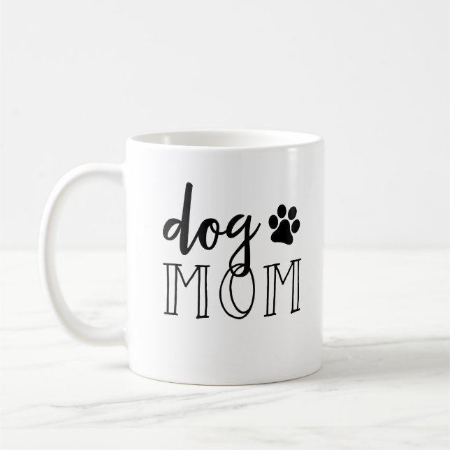 Dog Mom Mug (Left)