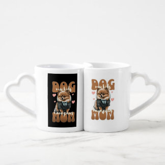Dog Mom Mug – “Dogs Before Dudes” Funny Coffee Cup