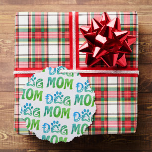 Dog Mom Ornament Card
