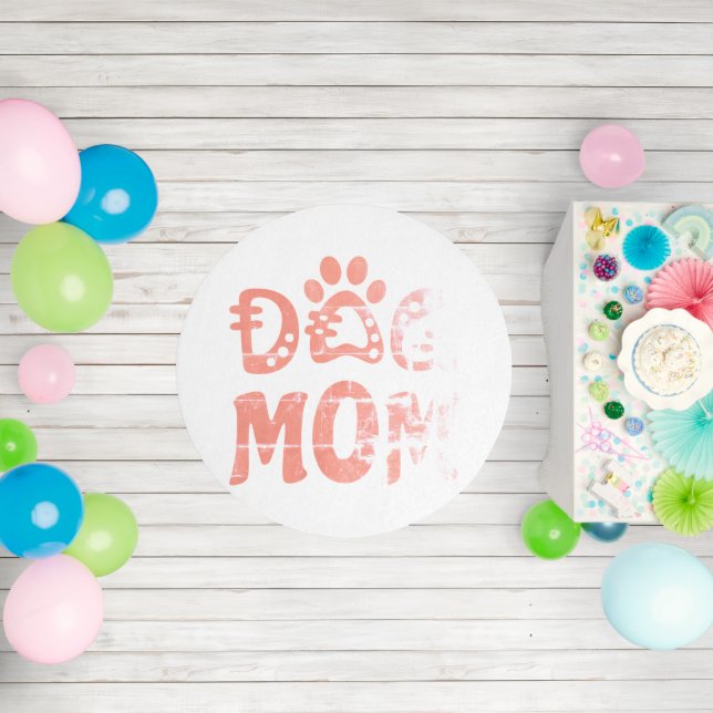 Dog Mom Outdoor Rug (Insitu (Birthday))