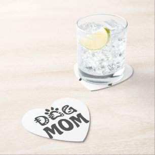 Dog Mom Paper Coaster